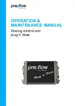 ViscoTec preeflow plug n dose Operation & Maintenance Manual предпросмотр