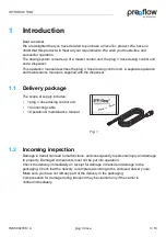 Предварительный просмотр 3 страницы ViscoTec preeflow plug n dose Operation & Maintenance Manual