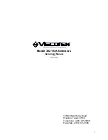 Viscotek TDA 302 Instrument Manual preview
