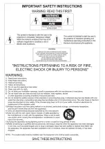 Предварительный просмотр 2 страницы Viscount Cadet 21 Owner'S Manual