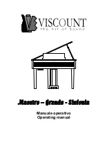 Предварительный просмотр 1 страницы Viscount Grande Operating Manual