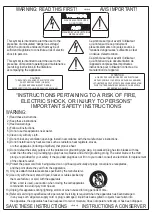 Предварительный просмотр 2 страницы Viscount Pipe 27 User Manual