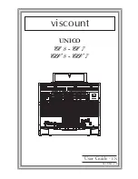 Viscount UNICO CL7 User Manual предпросмотр