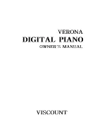 Viscount Verona Owner'S Manual preview