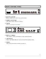 Предварительный просмотр 5 страницы Viscount Verona Owner'S Manual