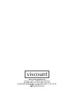 Предварительный просмотр 112 страницы Viscount Vivace 20 User Manual