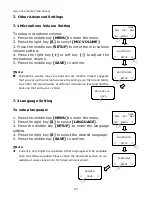 Preview for 27 page of ViseeO MB-3 User Instruction Manual