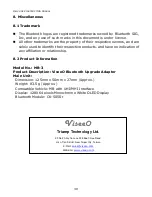 Preview for 30 page of ViseeO MB-3 User Instruction Manual