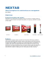 Preview for 2 page of Visel Italiana NEXTAB QS-NEXTAB BOX User Manual