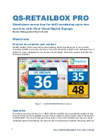 Preview for 2 page of Visel Italiana QS-RETAILBOX PRO User Manual