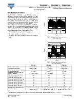 Предварительный просмотр 5 страницы Vishay TSOP351 Series Instruction Manual