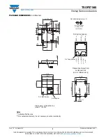 Предварительный просмотр 6 страницы Vishay TSOP37 TT1 Series Manual