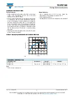 Предварительный просмотр 7 страницы Vishay TSOP37 TT1 Series Manual