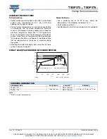 Предварительный просмотр 7 страницы Vishay TSOP373 Series Manual