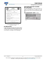 Preview for 9 page of Vishay TSSP57038H Manual