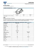 Предварительный просмотр 8 страницы Vishay TSSP57P38 Manual