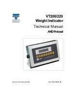 Vishay VT 200 Technical Manual preview