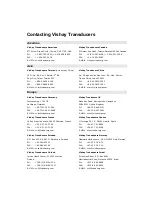 Preview for 86 page of Vishay VT300 Technical Manual