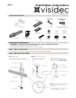 Visidec VF-AT Installation Instructions предпросмотр