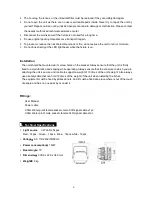 Предварительный просмотр 4 страницы VISIO BW-54-3RGBW IV User Manual