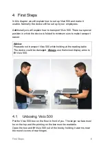 Предварительный просмотр 8 страницы VisioBraille Visio 500 User Manual