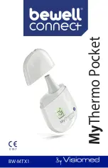 Предварительный просмотр 1 страницы VISIOMED bewell connect MyThermo Pocket BW-MTX1 Operating Instructions Manual