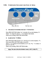 Preview for 12 page of VISIOMED THERMOFLASH LX-26 User Manual