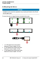 Предварительный просмотр 24 страницы Vision & Control 1-13-881 Instructions For Use Manual