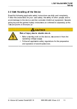 Предварительный просмотр 11 страницы Vision & Control 1-13-911 Instructions For Use Manual