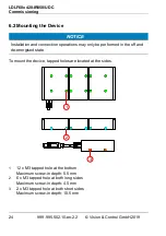 Предварительный просмотр 24 страницы Vision & Control 1-13-924 Installation Manual