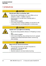 Preview for 24 page of Vision & Control 1-20-301 Instructions For Use Manual