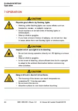 Предварительный просмотр 24 страницы Vision & Control 1-20-303 Instructions For Use Manual