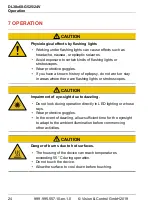 Preview for 24 page of Vision & Control 1-21-301 Instructions For Use Manual