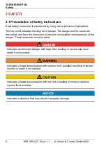 Предварительный просмотр 8 страницы Vision & Control 1-33-239 Instructions For Use Manual