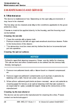 Предварительный просмотр 28 страницы Vision & Control 1-33-239 Instructions For Use Manual