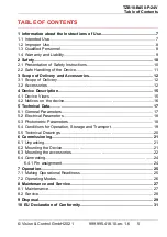 Preview for 5 page of Vision & Control 1-33-248 Instructions For Use Manual