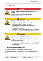 Предварительный просмотр 25 страницы Vision & Control 1-33-282 Instructions For Use Manual