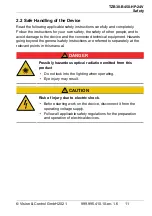 Предварительный просмотр 11 страницы Vision & Control 1-33-286 Instructions For Use Manual