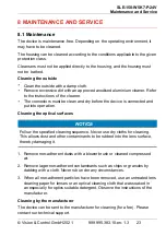 Предварительный просмотр 23 страницы Vision & Control 1-33-311 Instructions For Use Manual