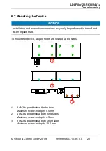 Preview for 21 page of Vision & Control 1-43-400 Instructions For Use Manual