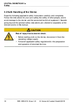 Предварительный просмотр 10 страницы Vision & Control 1-43-413 Instructions For Use Manual