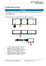 Предварительный просмотр 21 страницы Vision & Control 1-43-414 Instructions For Use Manual