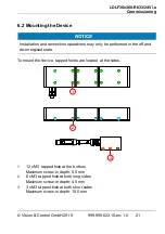 Preview for 21 page of Vision & Control 1-43-416 Instructions For Use Manual