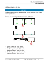 Preview for 21 page of Vision & Control 1-43-437 Instructions For Use Manual