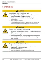 Preview for 24 page of Vision & Control 1-43-437 Instructions For Use Manual