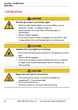 Preview for 24 page of Vision & Control 1-47-070 Instructions For Use Manual