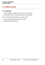 Preview for 20 page of Vision & Control 1-47-152 Instructions For Use Manual