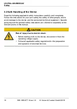 Предварительный просмотр 10 страницы Vision & Control 1-47-314 Instructions For Use Manual