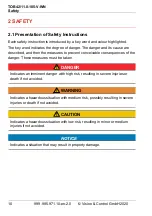 Preview for 10 page of Vision & Control 2-05-600 Instructions For Use Manual