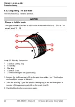 Preview for 42 page of Vision & Control 2-05-600 Instructions For Use Manual